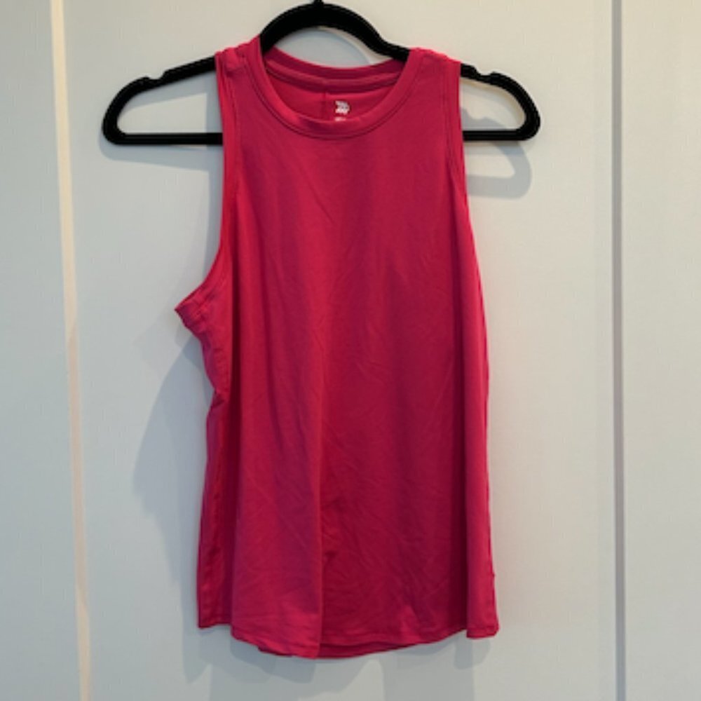 all in motion hot pink workout top